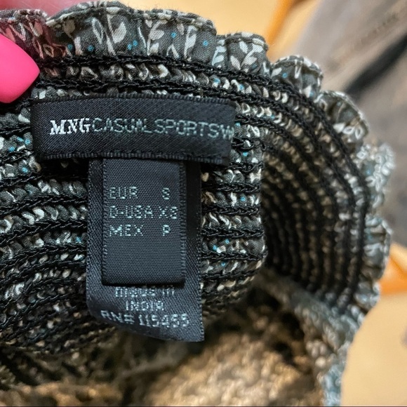 𝅺MANGO Floral Tank Top, size XS - Picture 7 of 10